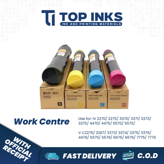 Top Inks Refill for Fuji Xerox Colored Toner Cartridge For ApeosPort DocuCentre IV V 2270 C2275 C3300