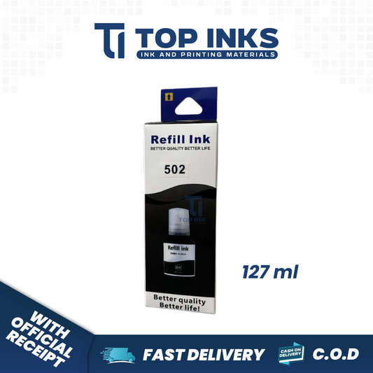 Top Inks 502 Ink T5021-T5024 refill for ET-2700 2850 3700 3750 3800 4750 4850 15000