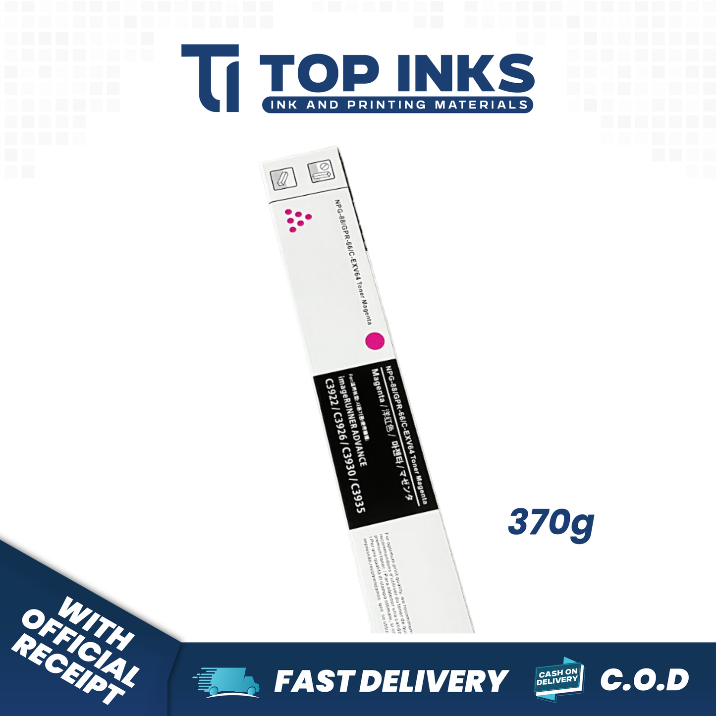 Top Inks NPG-88 NPG88 Toner Cartridge for imageRUNNER ADVANCE C3326 C3322L C3922 C3926 C3930 C3935