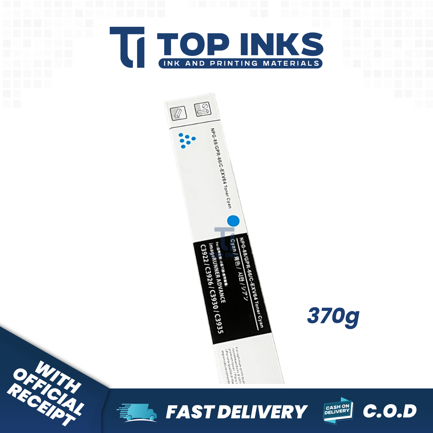 Top Inks NPG-88 NPG88 Toner Cartridge for imageRUNNER ADVANCE C3326 C3322L C3922 C3926 C3930 C3935