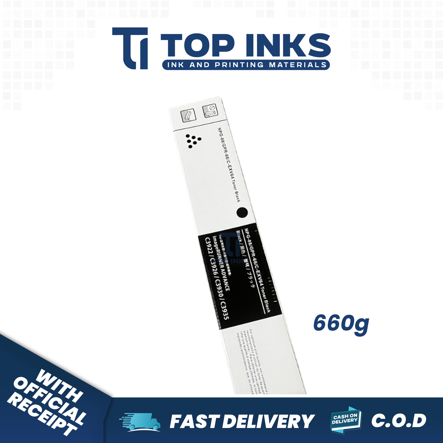 Top Inks NPG-88 NPG88 Toner Cartridge for imageRUNNER ADVANCE C3326 C3322L C3922 C3926 C3930 C3935