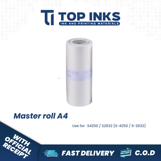 Top Inks 1PC Master Roll A4 Compatible for Series - S4250/S2632