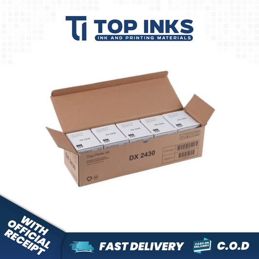 Top Inks Compatible Gestetner/Ricoh Dx 2430 Copy Printer Duplicator 500ml